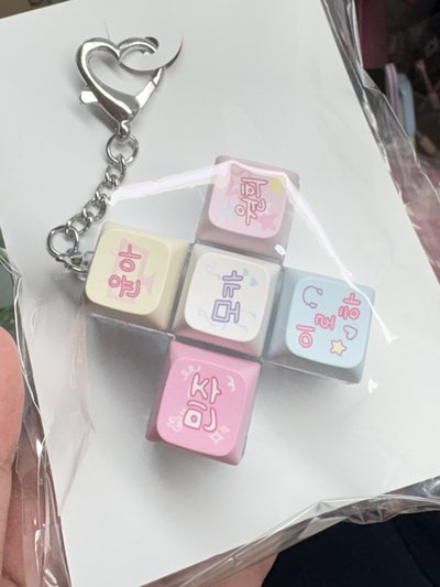 ILLIT 韓國場週 按鍵鑰匙圈
