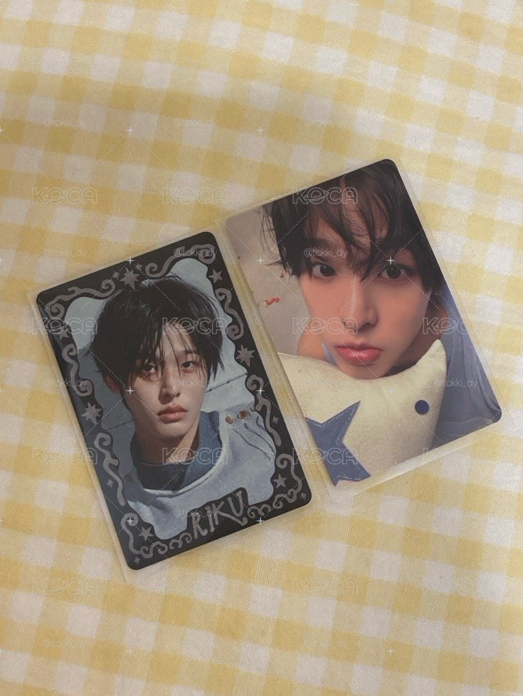 NCT WISH-Ode to Love快閃隨機卡包（黑）Riku set