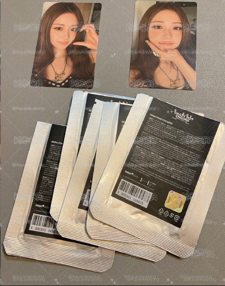 (私訊最低價)內含捧臉允👋 25巡迴 首爾安可隨機卡