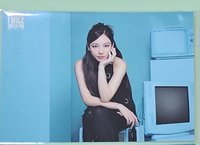 坐姿明信片