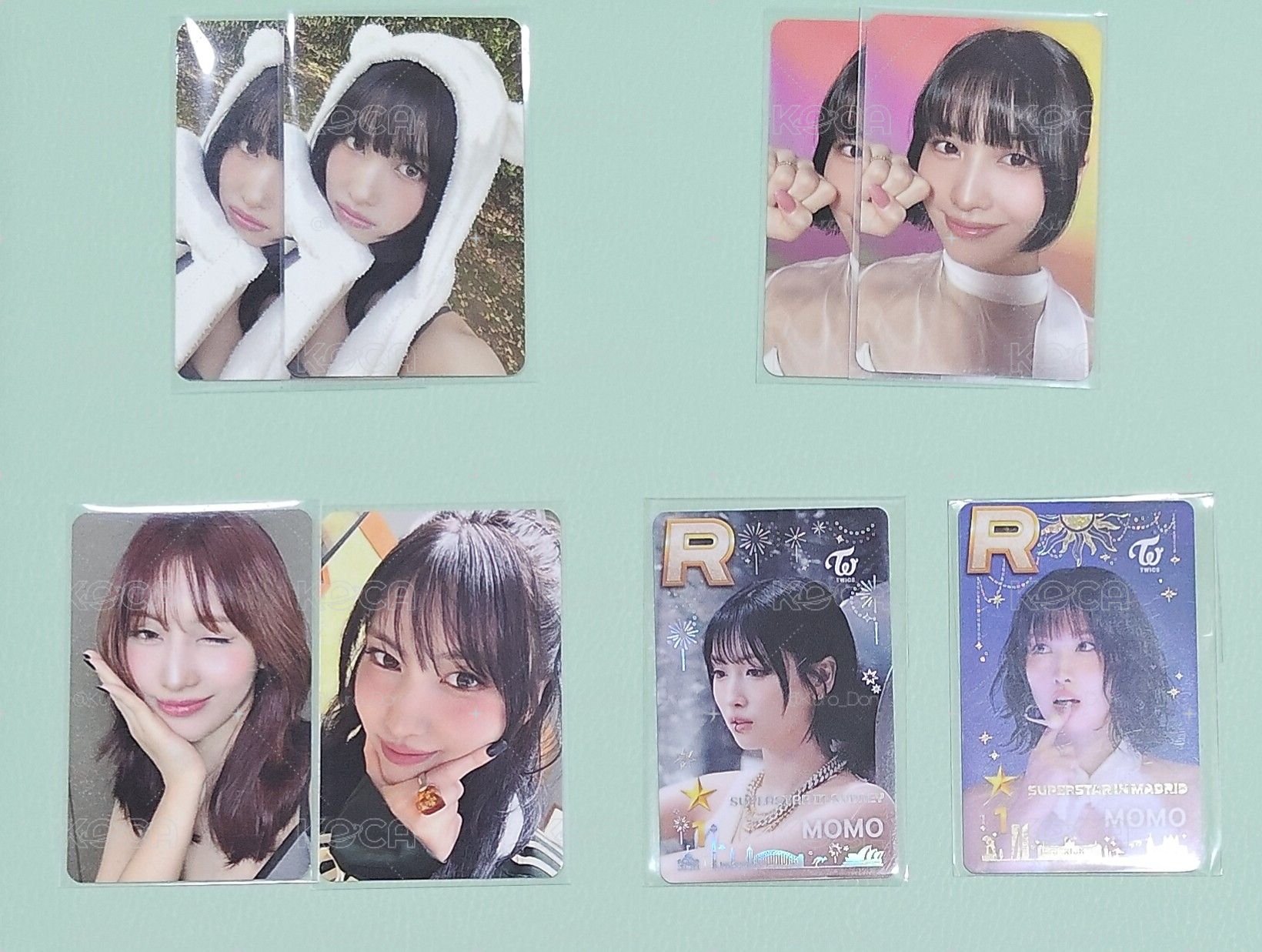桃 小卡、遊戲卡、明信片大卡