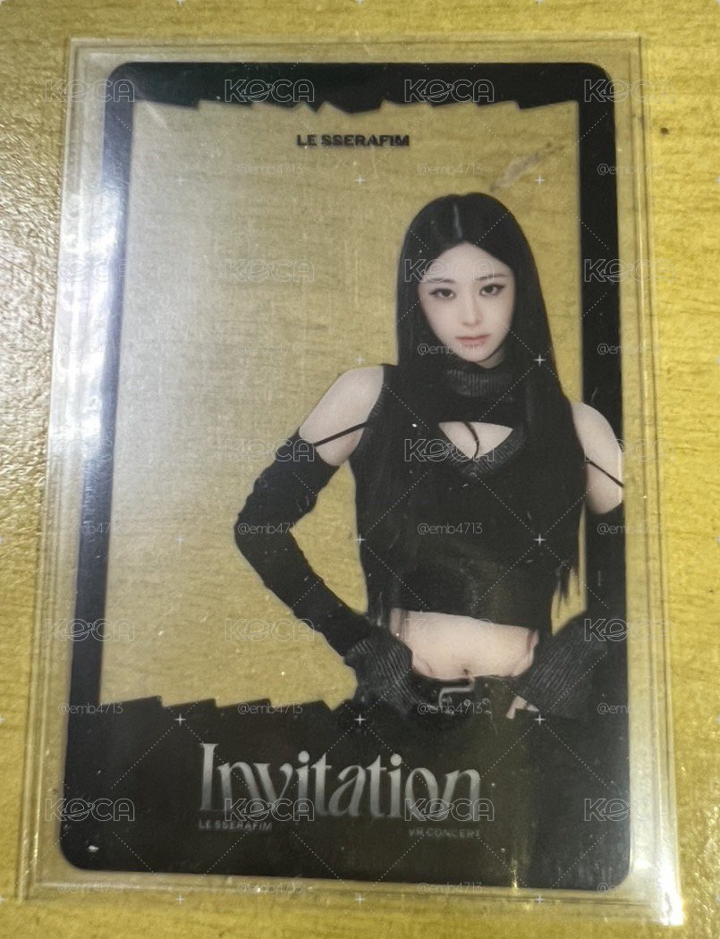 INVITATION 電影卡 5/2出道紀念特典 1.0 2.0 透卡