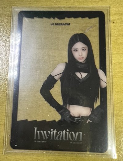 INVITATION 電影卡 5/2出道紀念特典 1.0 2.0 透卡