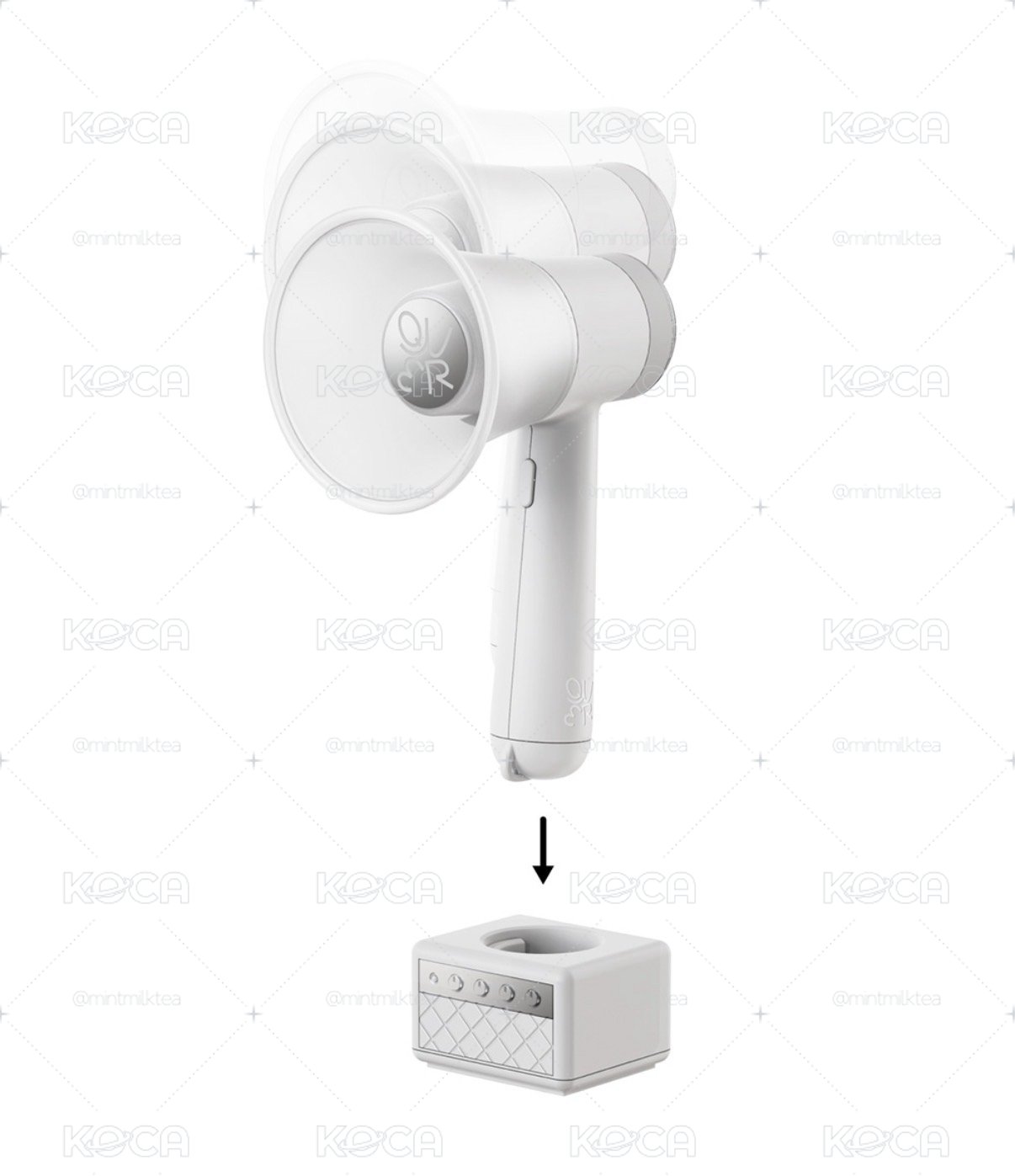 QWER OFFICIAL LIGHT STICK CRADLE SET 手燈底座組 全新在台現貨