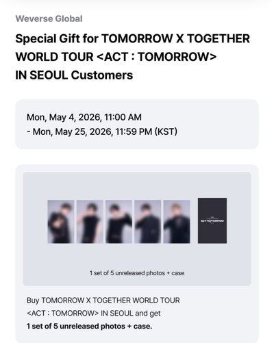 <ACT : TOMORROW> IN SEOULN DVD