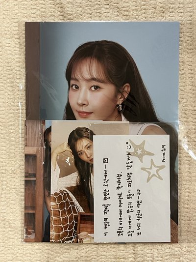 少女時代 年曆後續隨機卡 太妍 俞利 潤娥