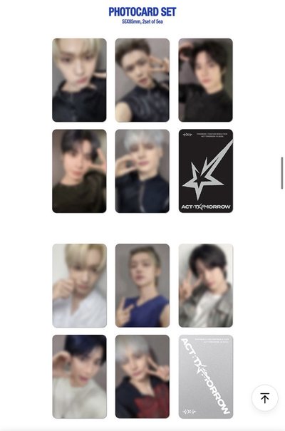 TXT<ACT:TOMORROW> in SEOUL 回憶錄拆售