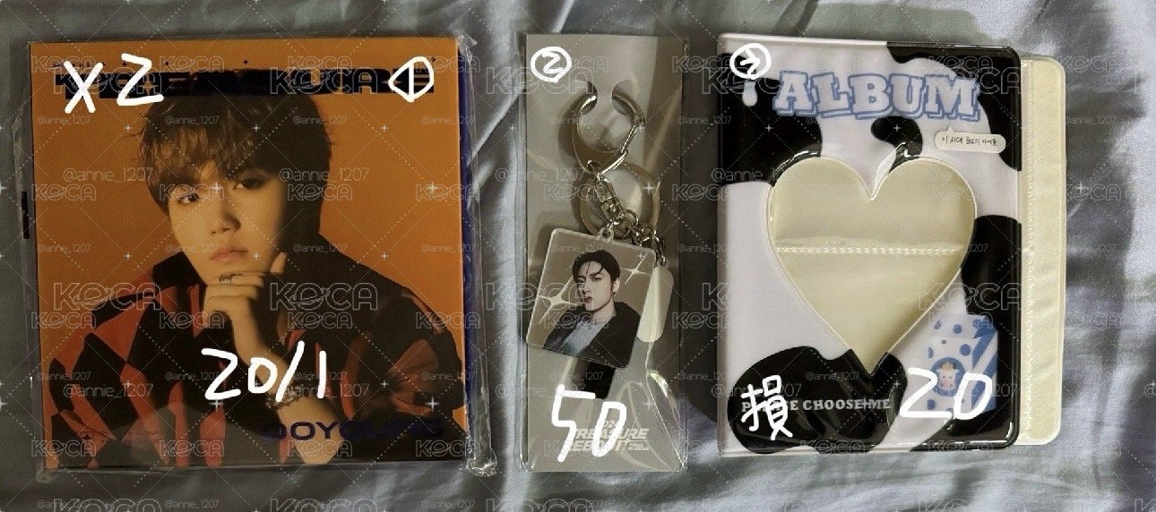 Treasure周邊
