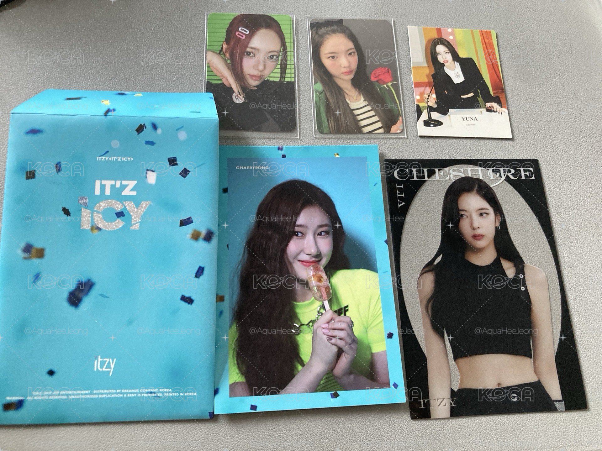 itzy 紙片禮包 舊專系列