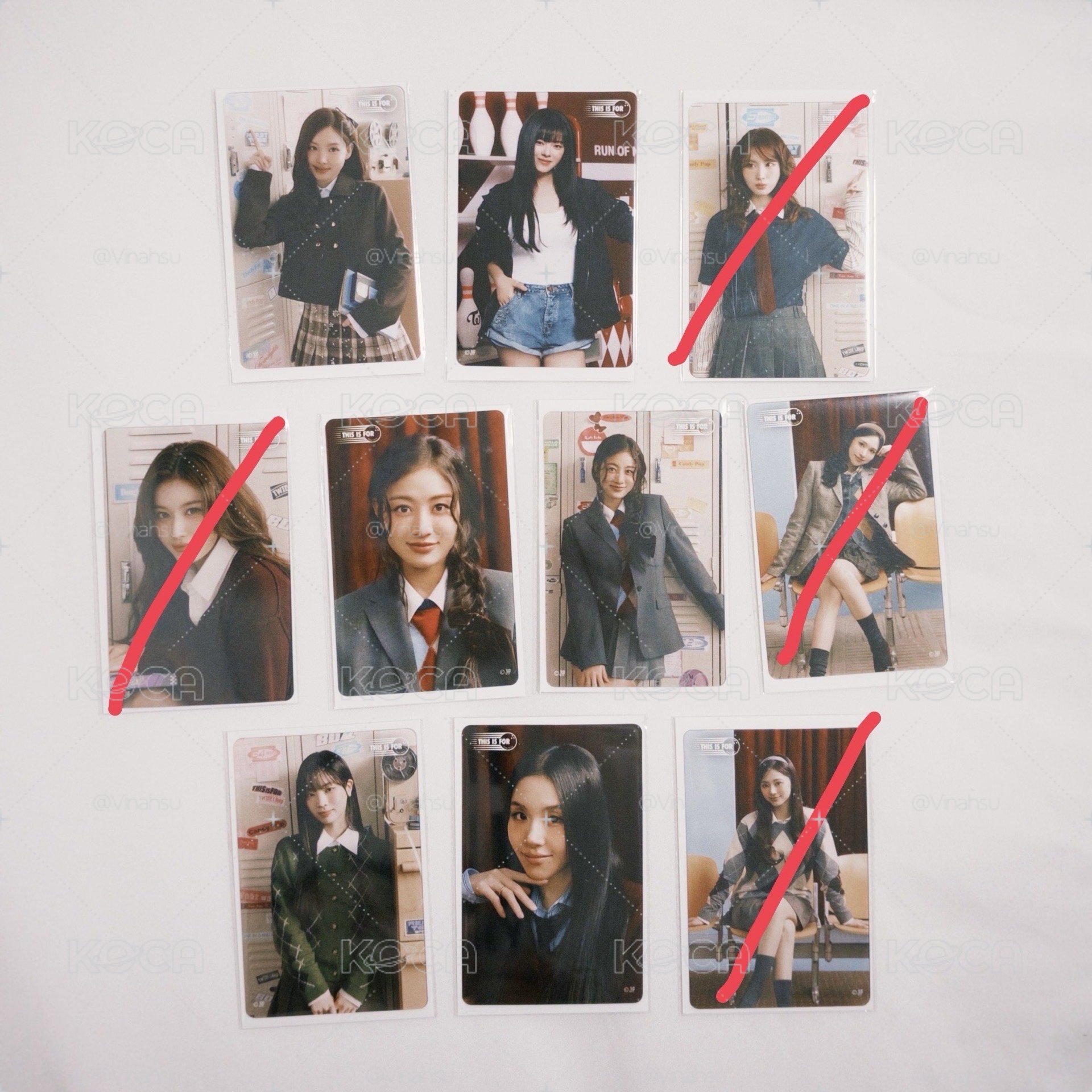 TWICE｜線下一番賞 透卡