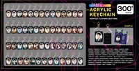 25 3月書展 ACRYLIC KEYCHAIN
