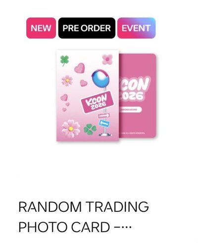 KCON 2026官方周邊 zerobaseone