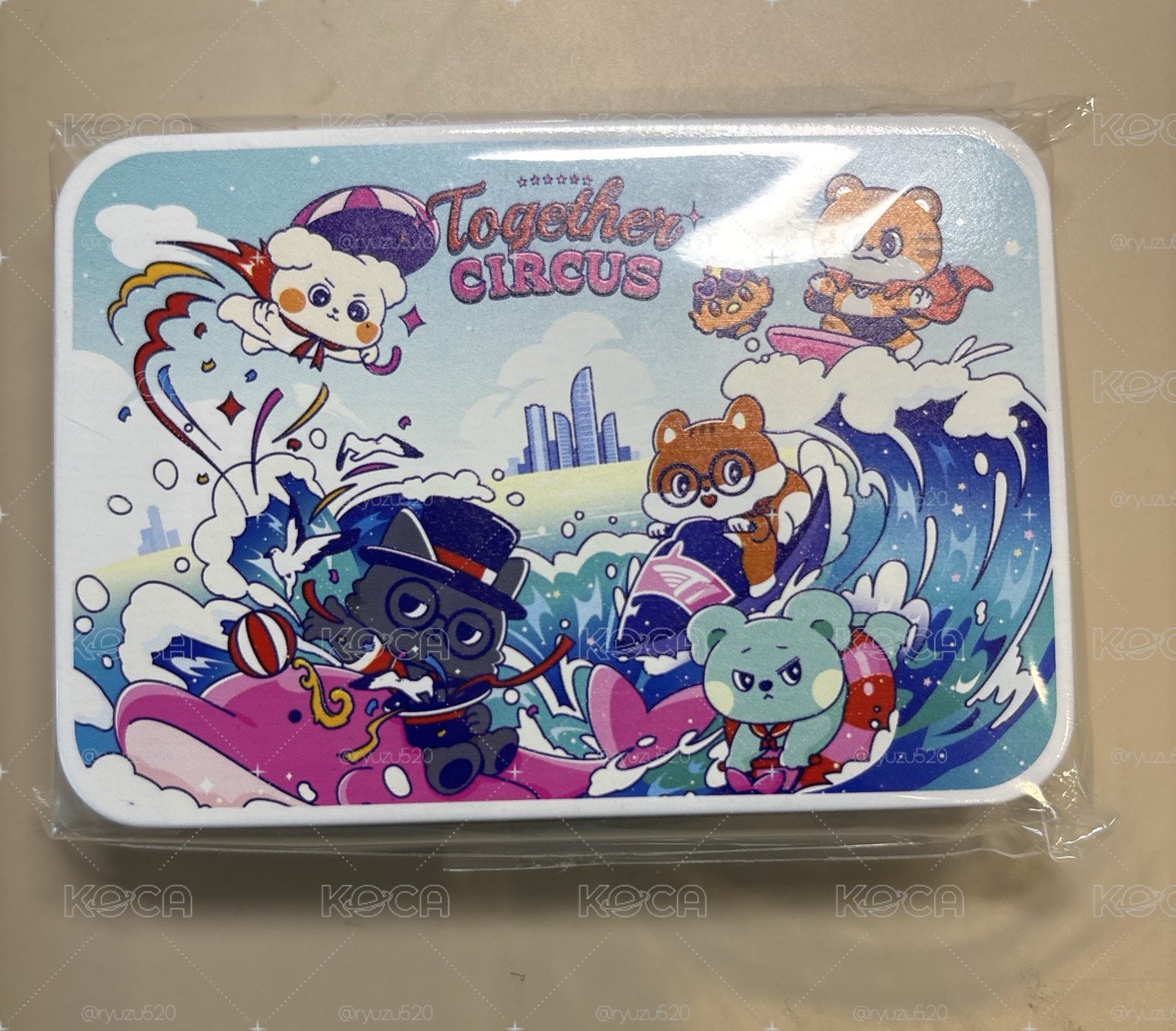 跟馬戲團一起度過夏天 T1 together circus 馬戲團鍵帽 釜山限定版