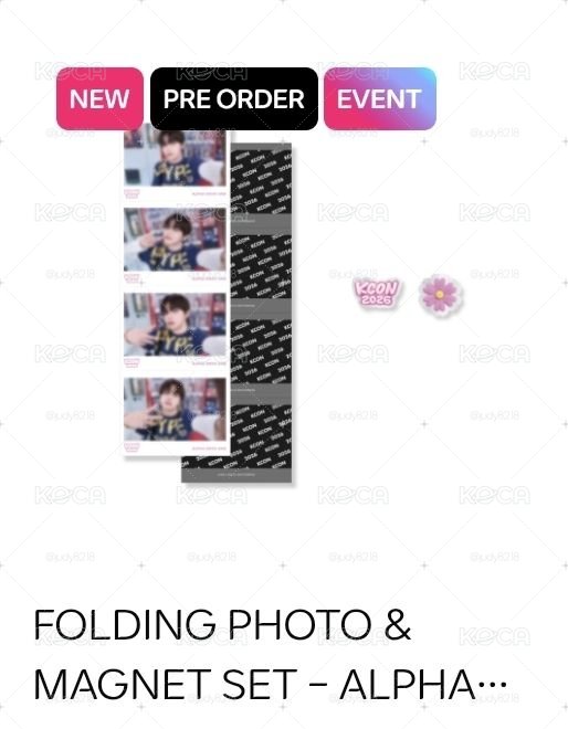 ALPHA DRIVE ONE2026 KCON JAPAN 文創小物】KCON 2026官方周邊