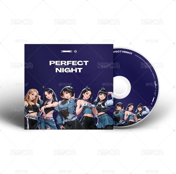 LE SSERAFIM PERFECT NIGHT 美通CD 專輯