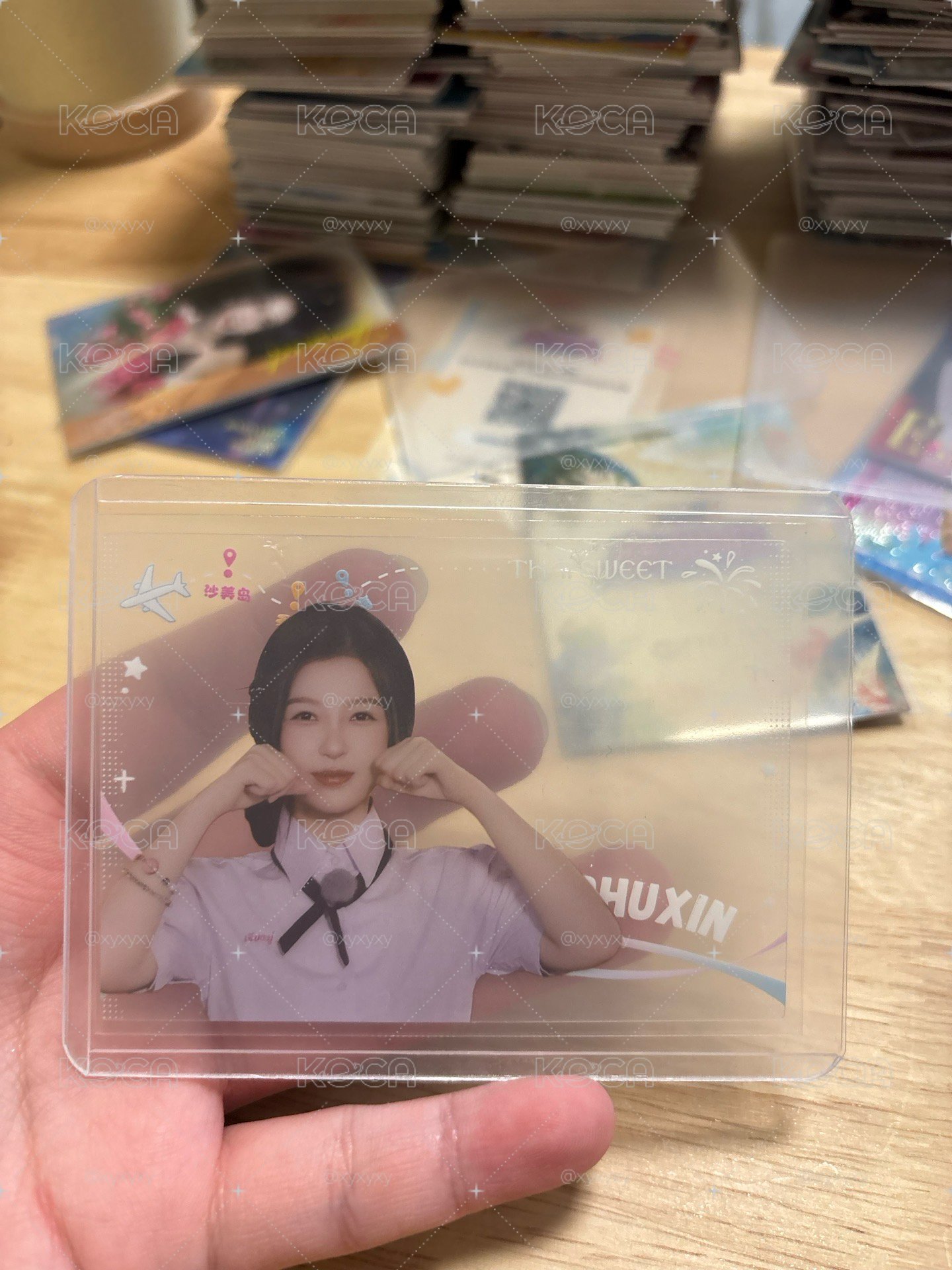 泰甜啦 普卡編卡透卡一宮格卡冊
