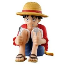 BANDAI 公仔 まちぼうけ 魯夫 A