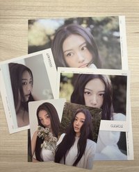Gawon（兩張小卡、兩張照片、一張大照片）
