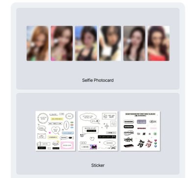 BABYMONSTER Weverse 直播卡自拍➕拍立得