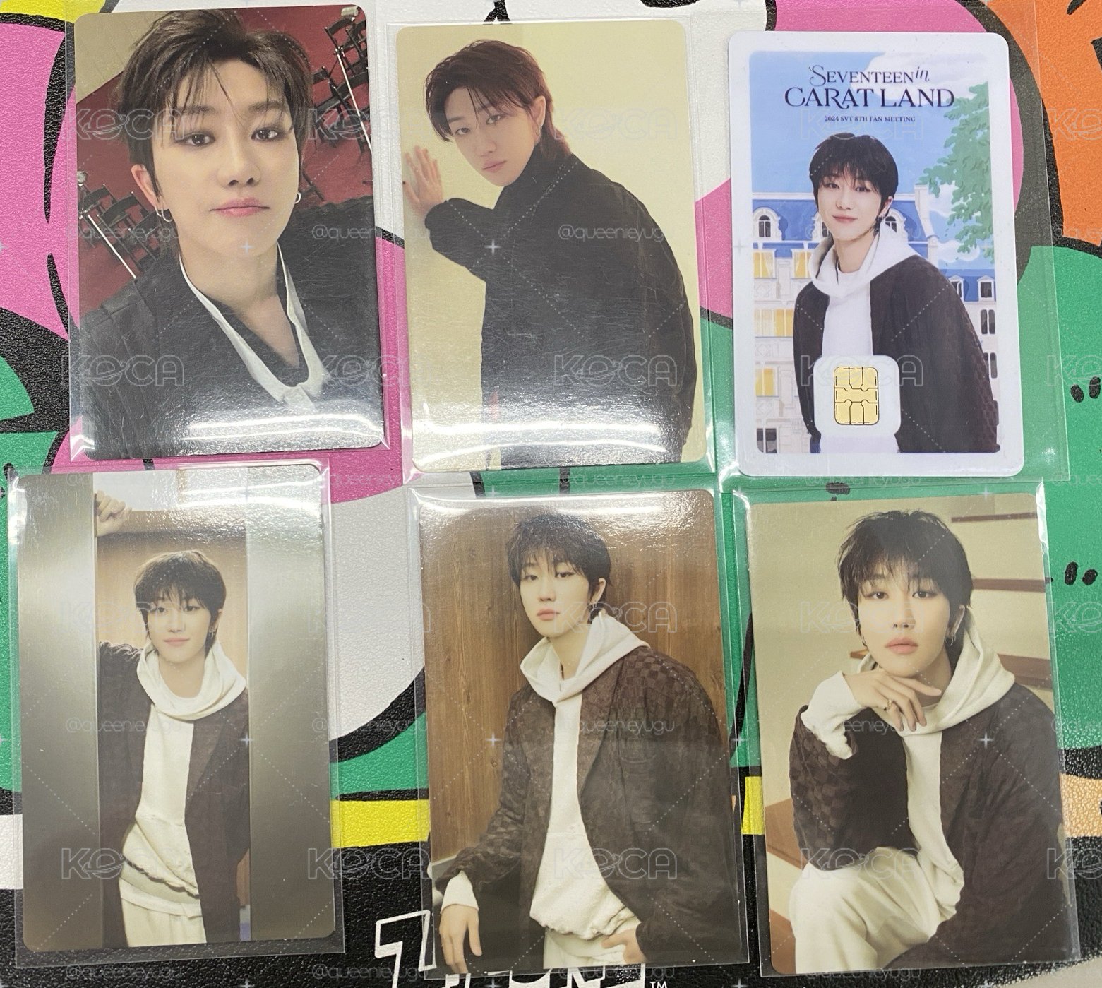 默認廠損 現貨 seventeen the8 徐明浩 精選專kit follow again 克拉島 隨機卡