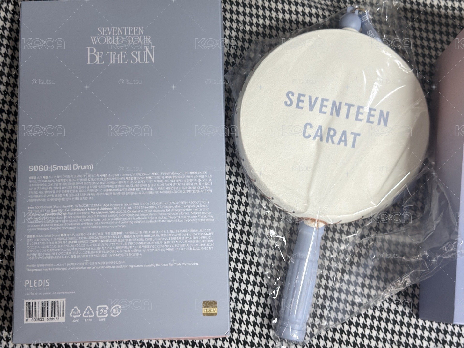 （現貨 三樣不拆出（含DK手燈吊飾） 可當日寄出）seventeen 一代 二代克拉棒 小鼓 手燈 應援棒