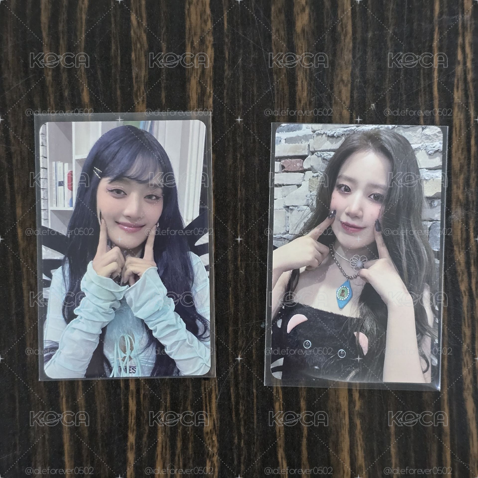 i-dle 迷六 I Feel Target 特典卡 專輯卡