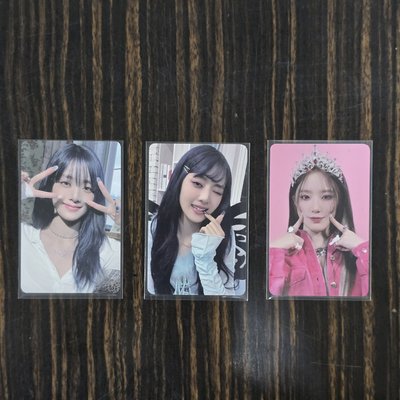 i-dle 迷六 I Feel 國際版 特典卡 專輯卡