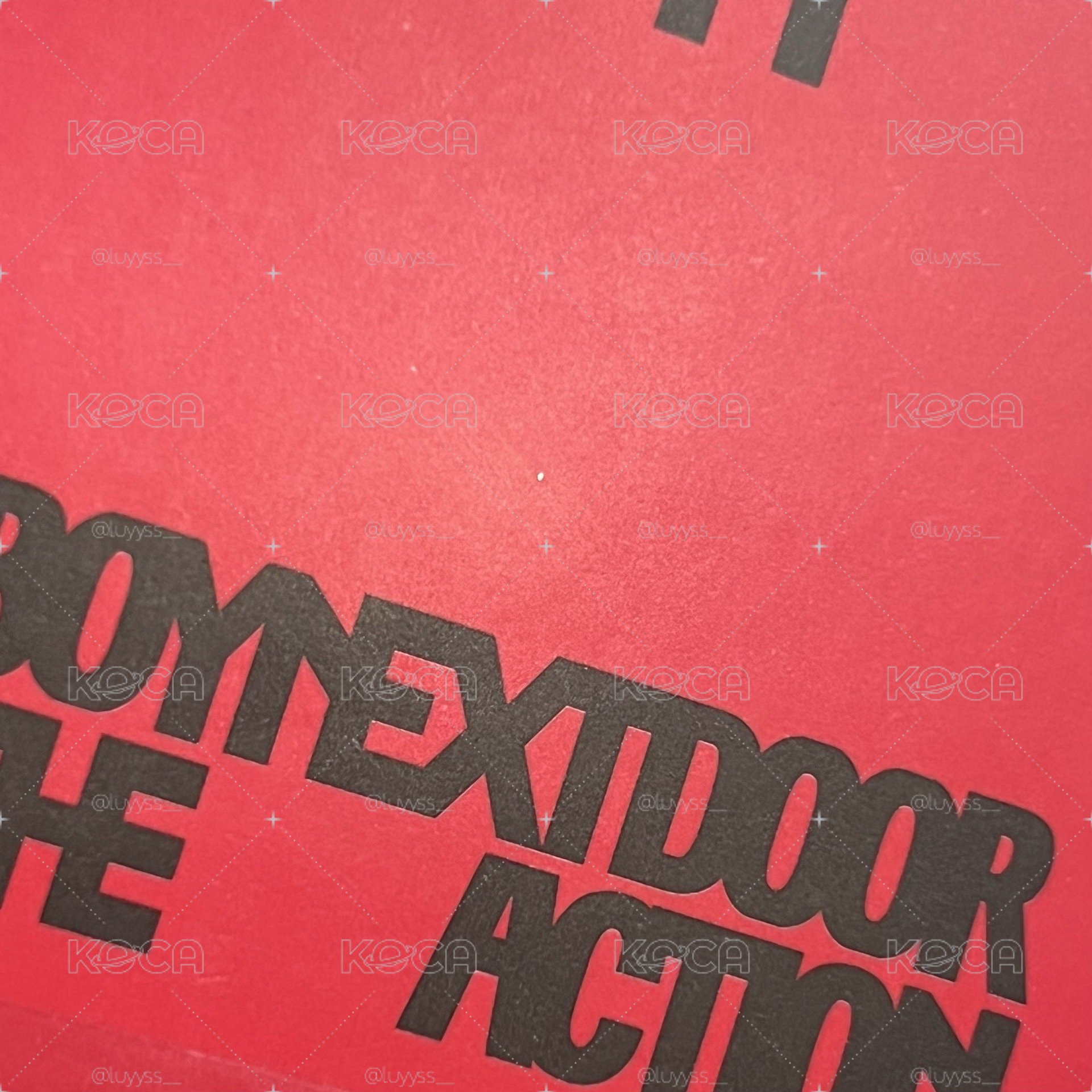 🐈成淏 The action musinsa yt特別禮 音銀打歌卡