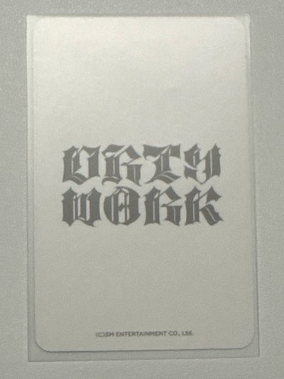 Dirty Work 隨機卡 快閃金版柚