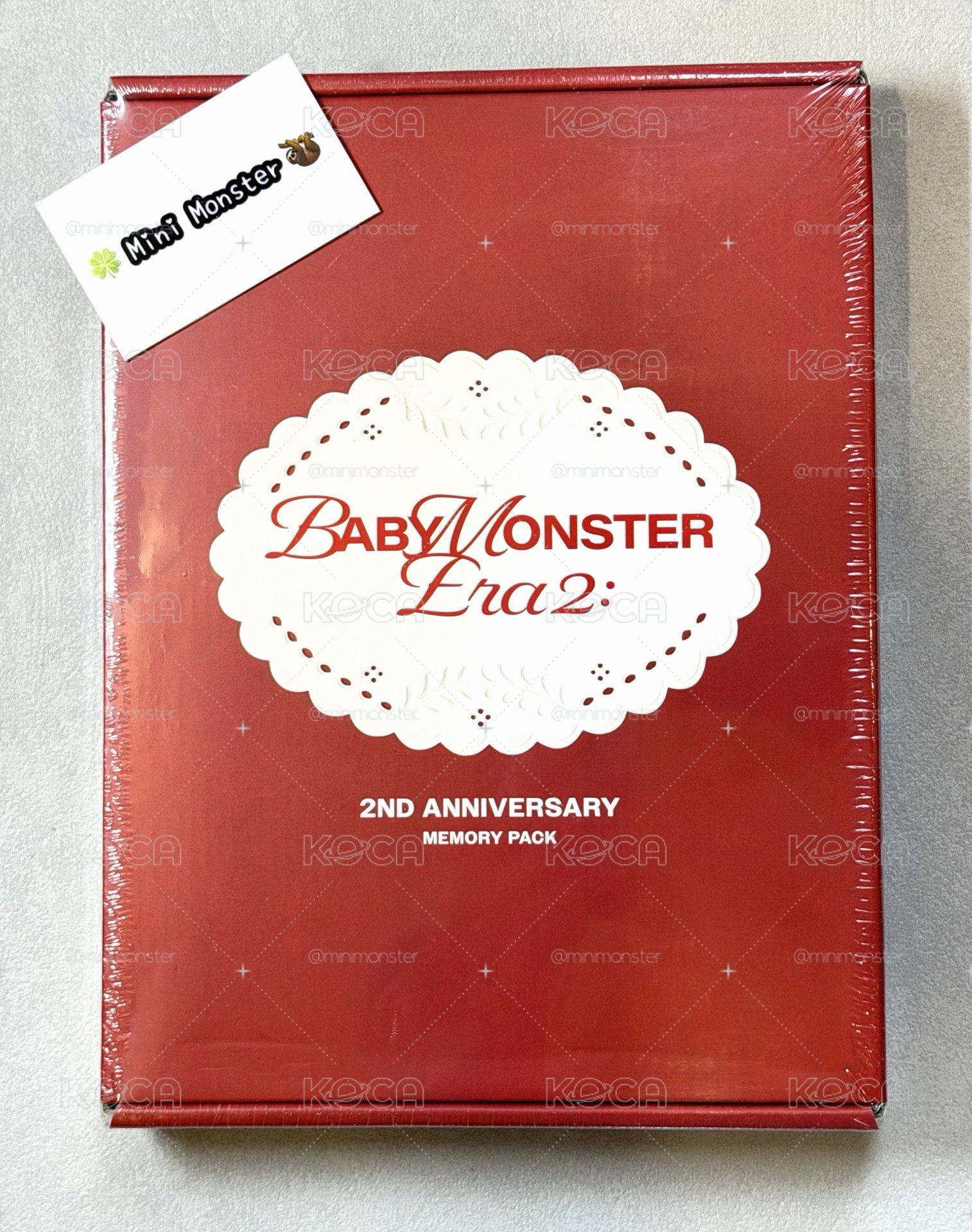 🍀Mini Monster🦥 現貨二週年紀念冊全新未拆