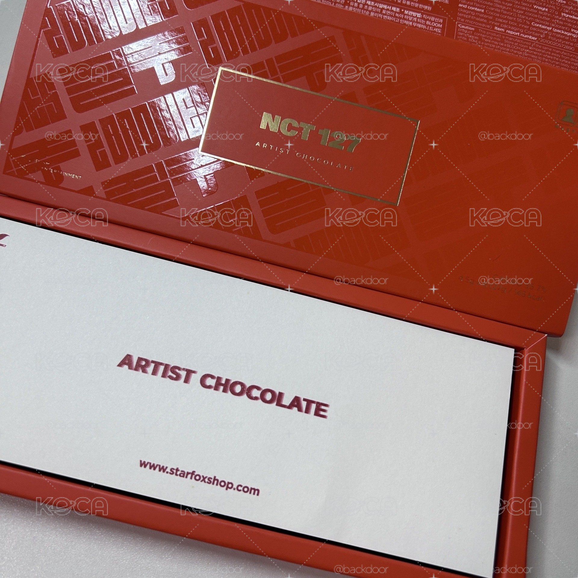（已絕版）NCT127 YUTA Artist chocolate