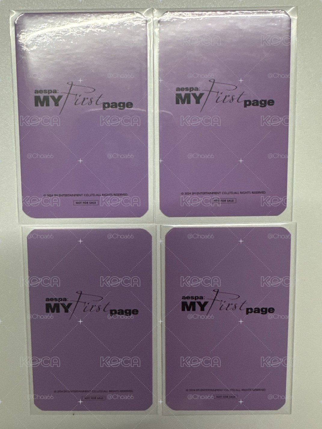 電影卡 MY FIRST PAGE 台灣應援場電影一套