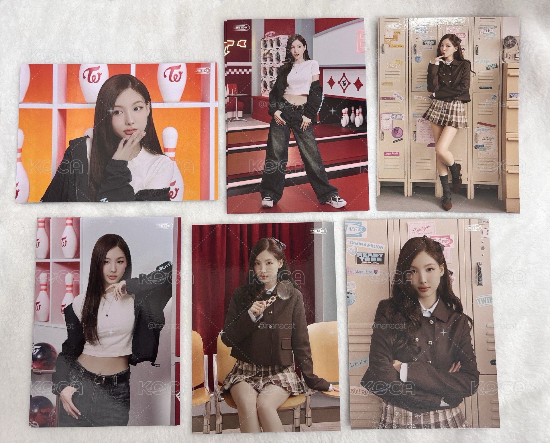 TWICE 現貨 新國立大卡 娜璉