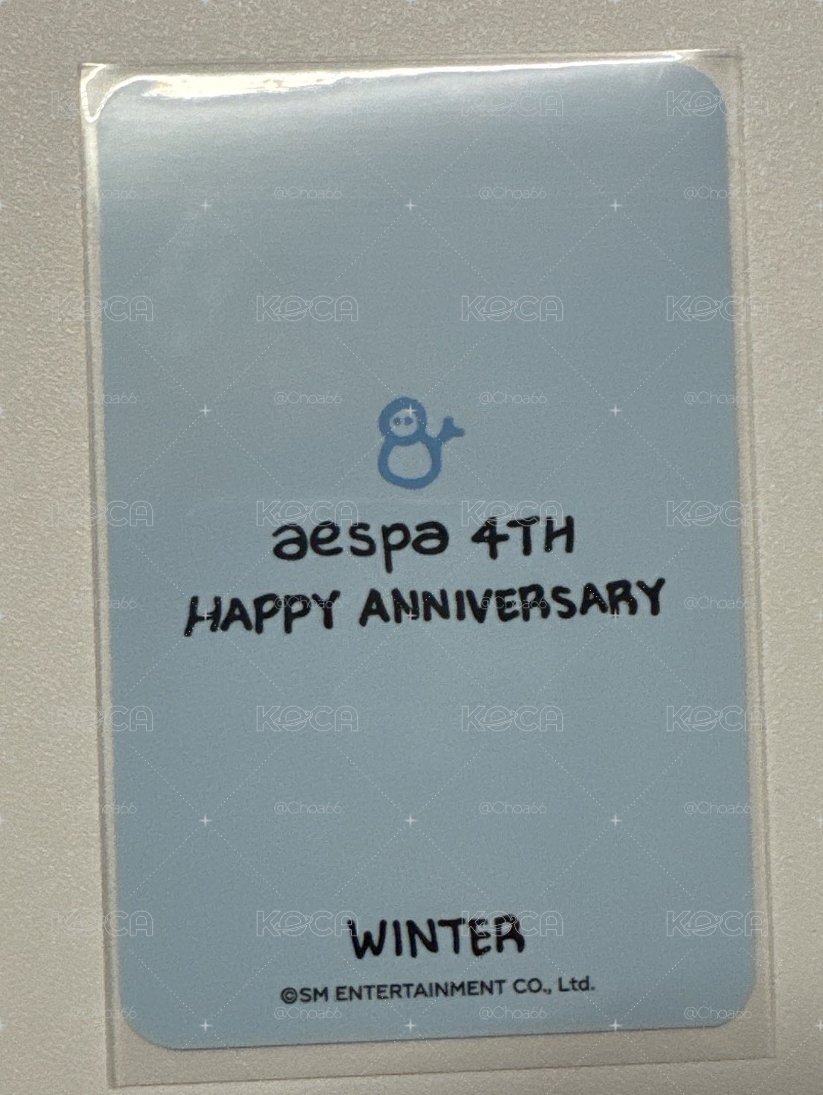 四周年 周邊卡 幸運卡冬