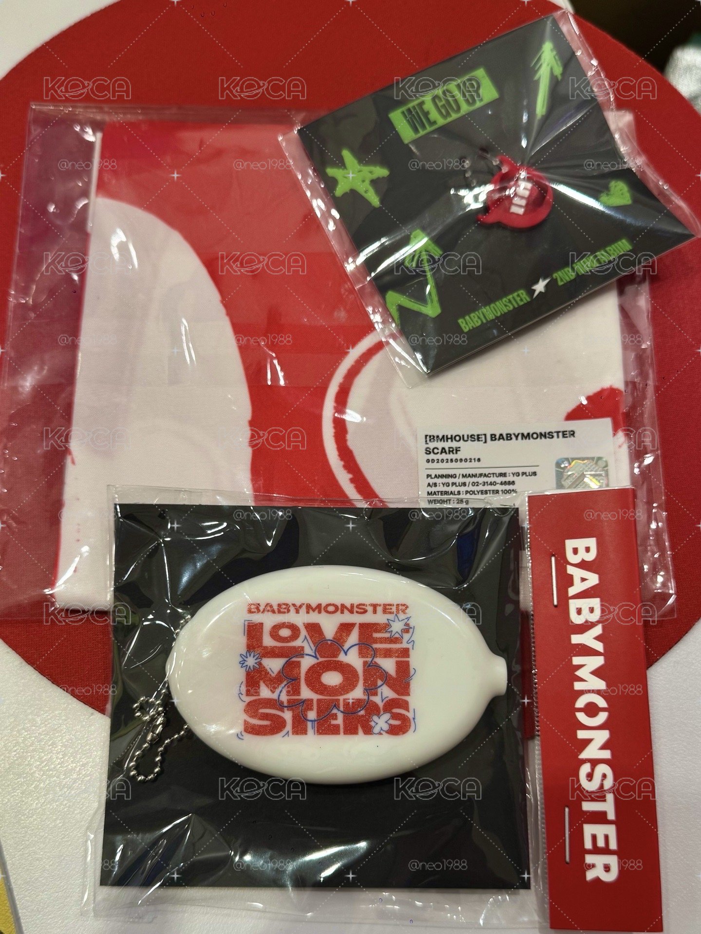 寶怪BABYMONSTER週邊組
