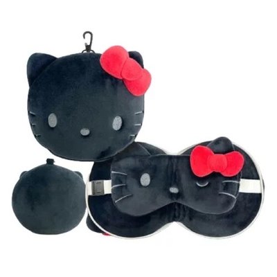 Hello Kitty 頸枕眼罩組