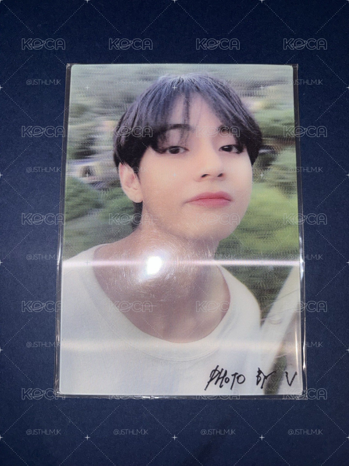 BTS V BE 3D明信片小卡組