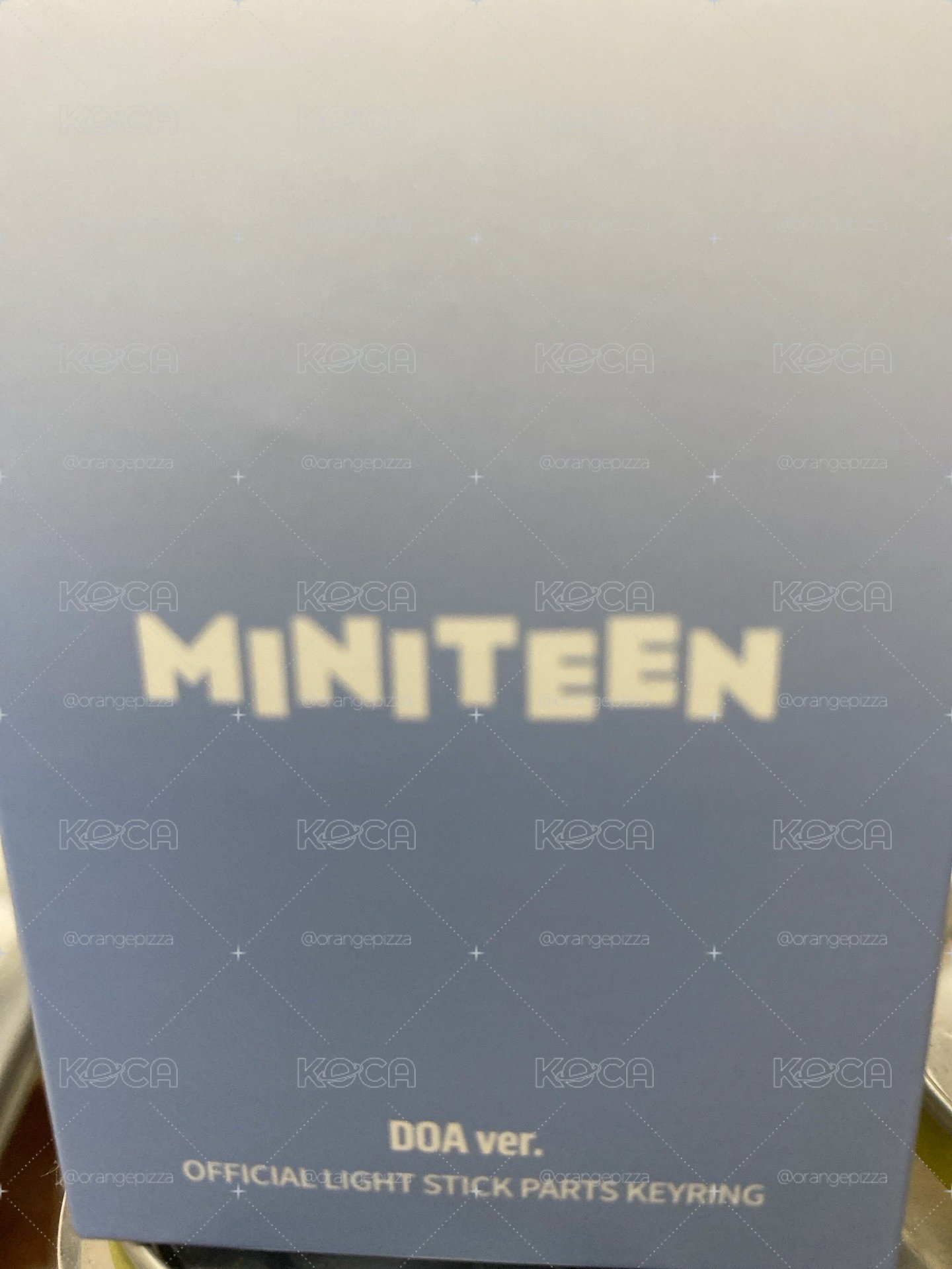 碩 DK DOA手燈頭鑰匙圈 miniteen 亮燈後超可愛哦🍕
