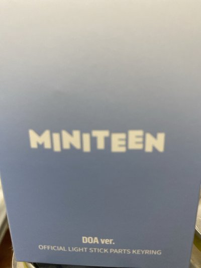 碩 DK DOA手燈頭鑰匙圈 miniteen 亮燈後超可愛哦🍕