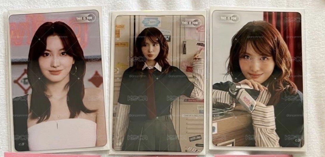TWICE 新國立線下一番賞 參加賞透卡 momo 彩瑛