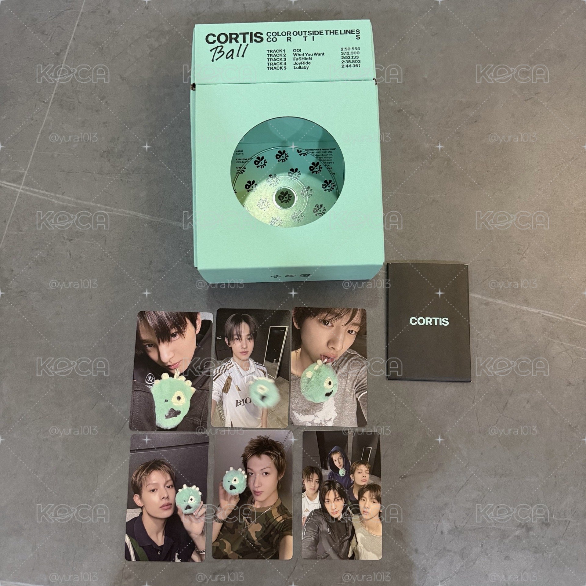 CORTIS 球專小卡一套+CD