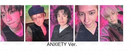 ANXIETY版專卡 全員都有