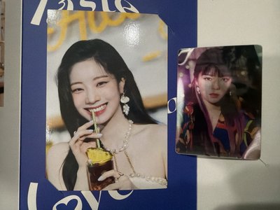 TWICE《Taste of love》明信片+變化卡