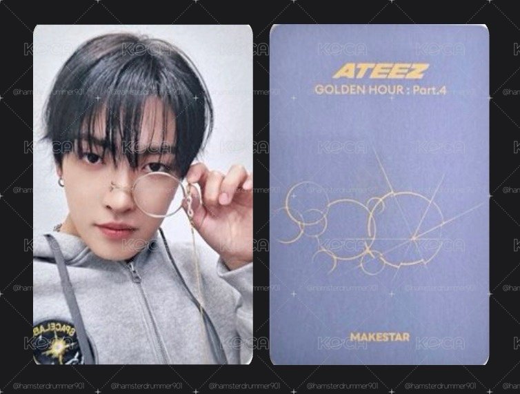 ATEEZ 卡盤（共三圖）