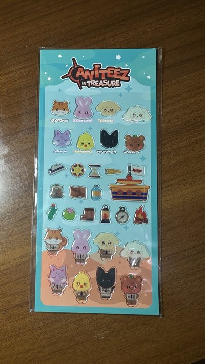 日本ANITEZZE IN TREASURE立體貼紙