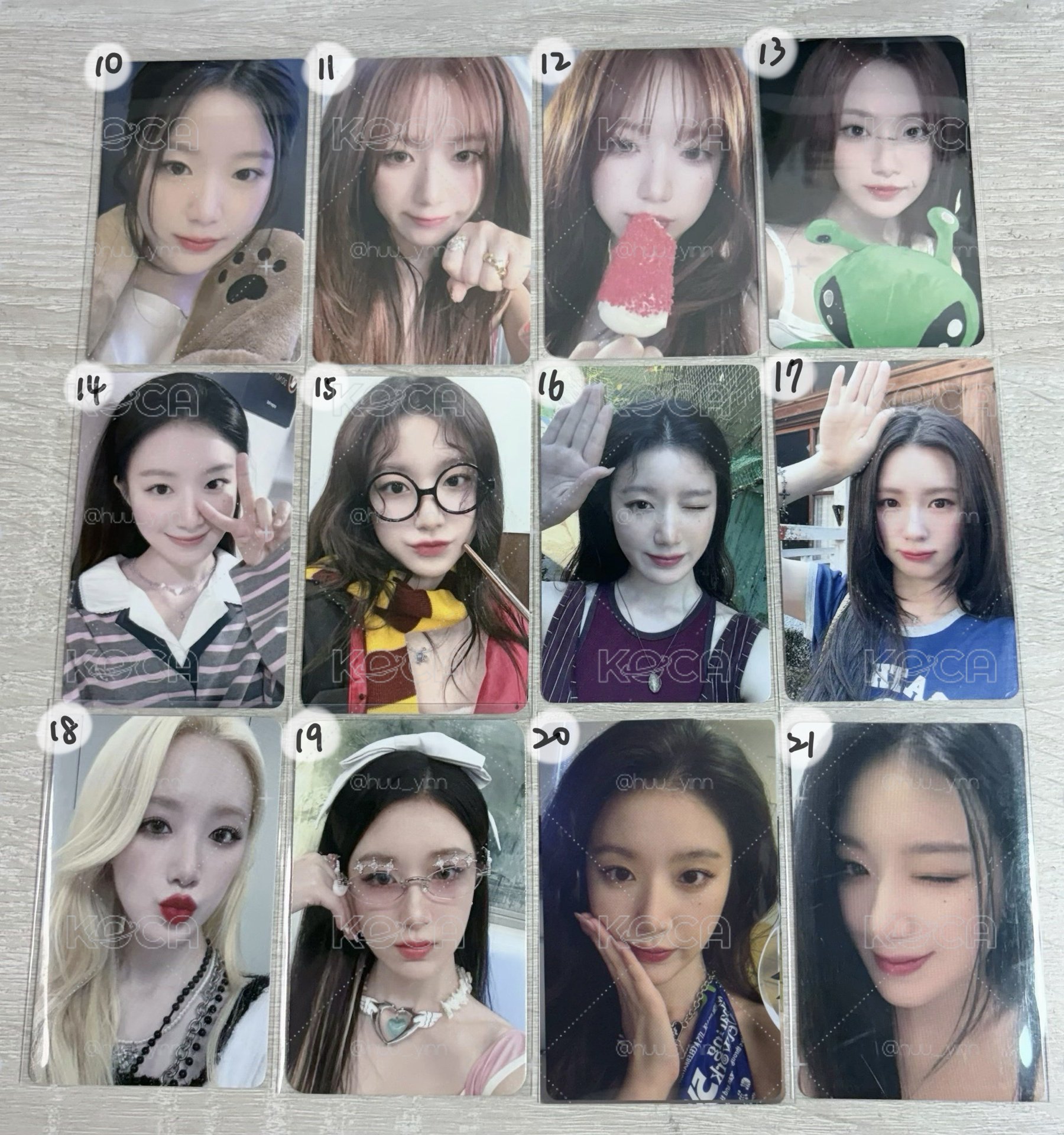 i-dle 女娃卡卡 舒華小卡