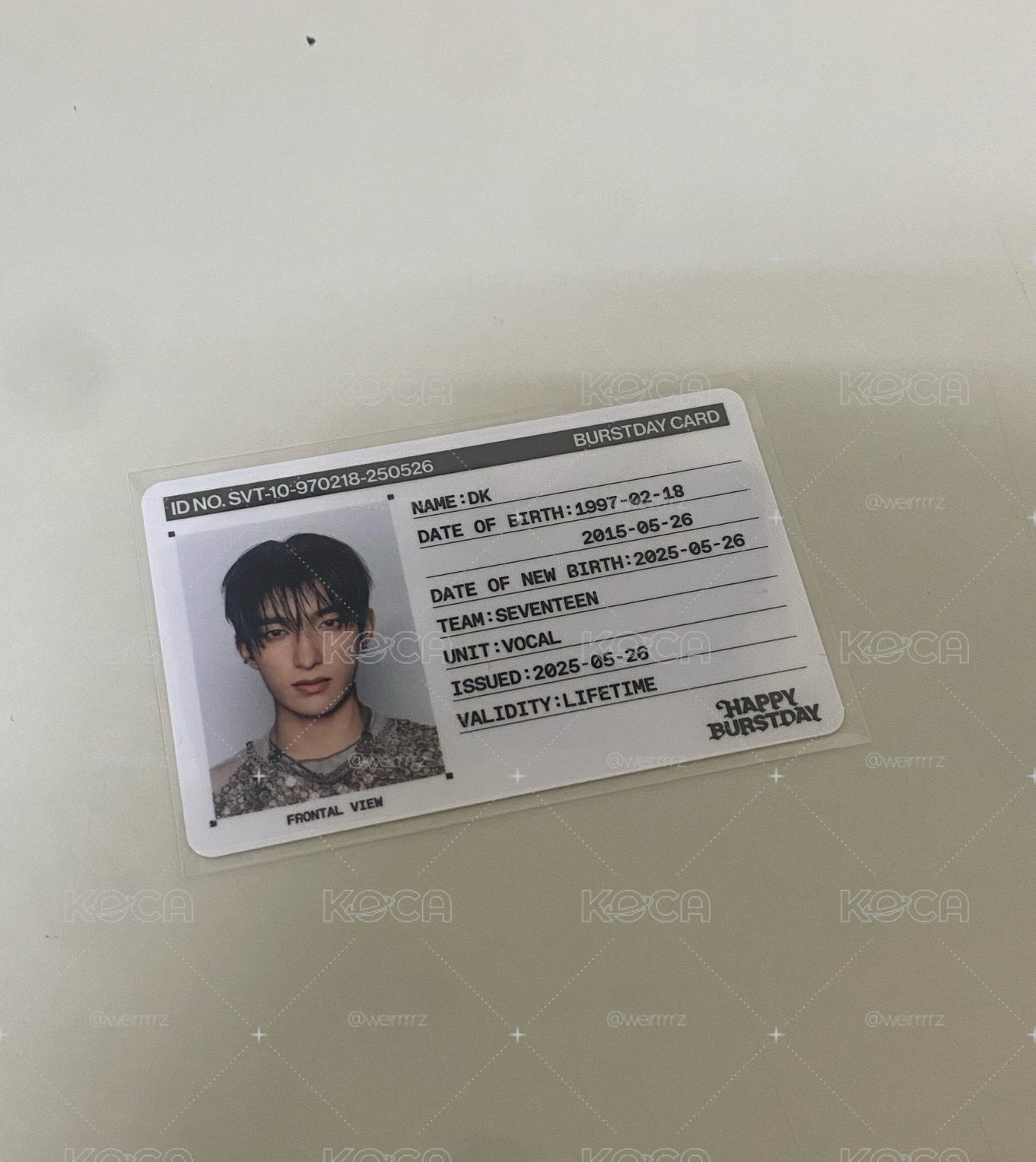 正五 碩 身分證