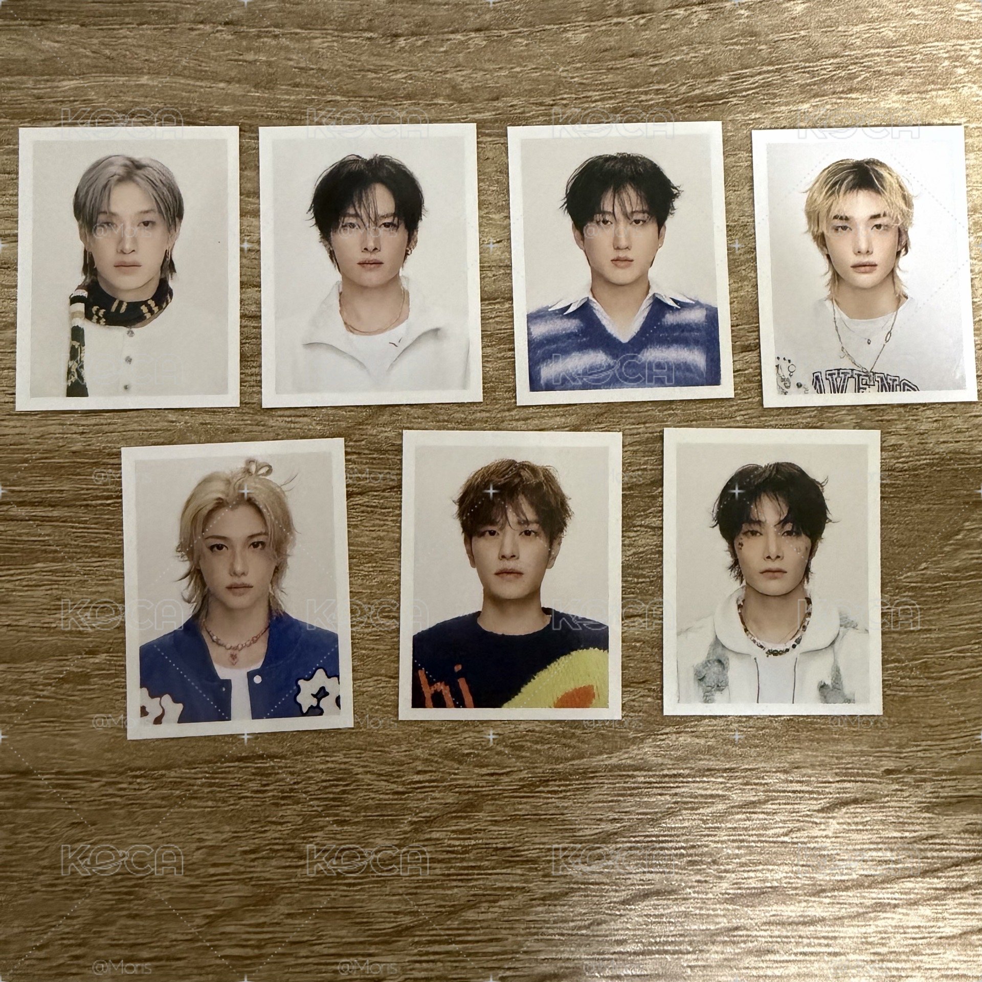 Stray kids 韓國 6期 見面會 周邊 證件照 SET A little house