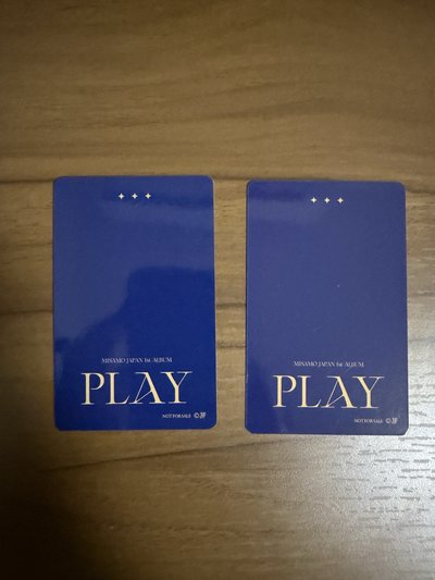 MISAMO視聽會入場卡 MIMO