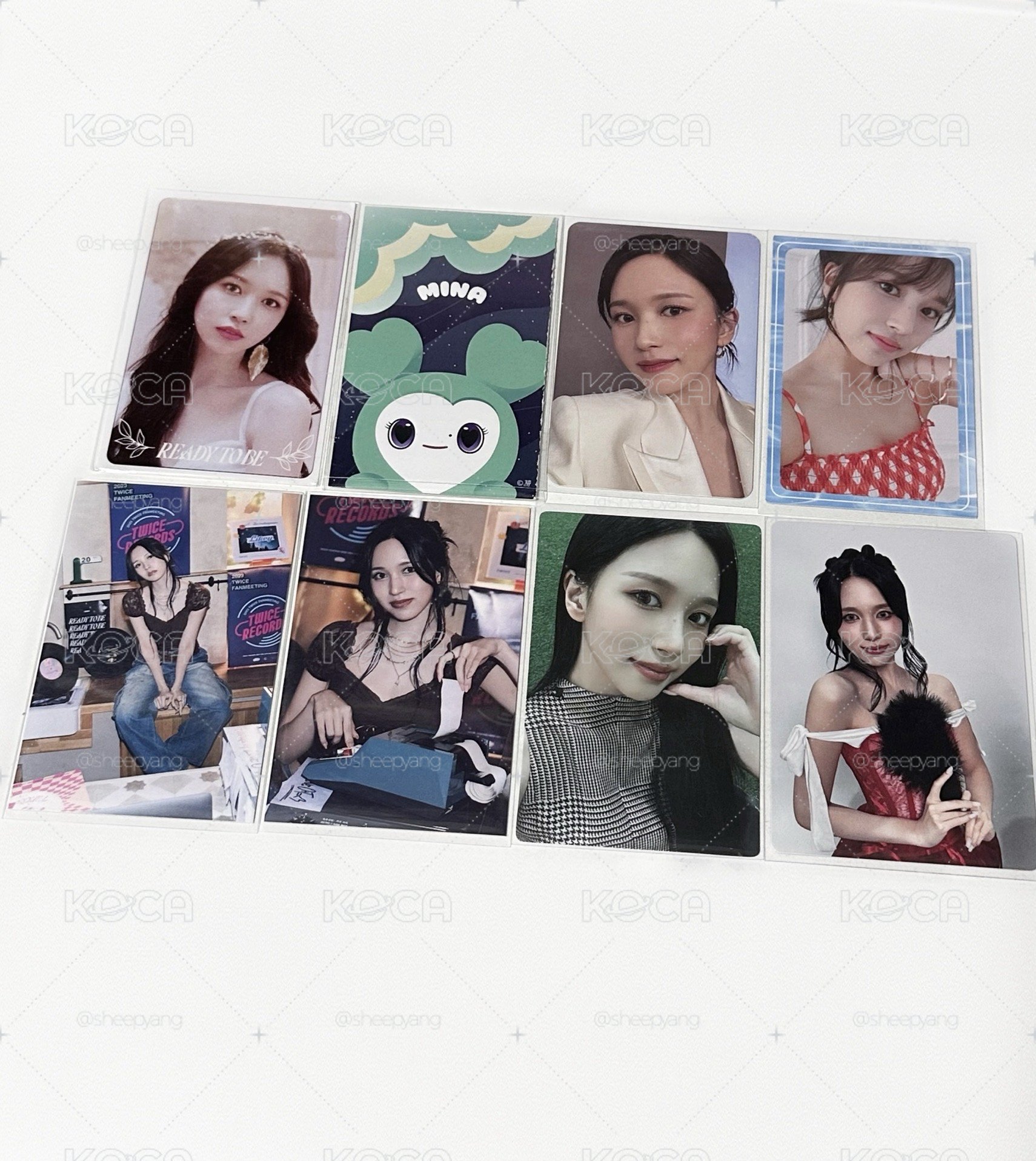 TWICE｜Mina bdm 幸運卡 含綁卡